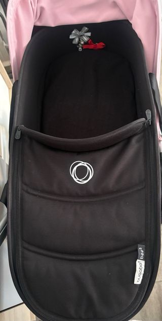 Capazo Bugaboo Bee 5 Negro + adaptadores