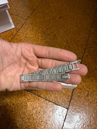Pulsera Lacoste Plata Original Ticket
