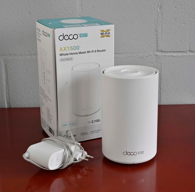 Router TP-Link Deco AX1500 4G+ LTE como nuevo