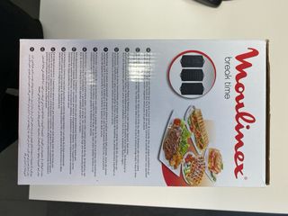 Sandwichera/Gofre Moulinex - Break time a estrenar