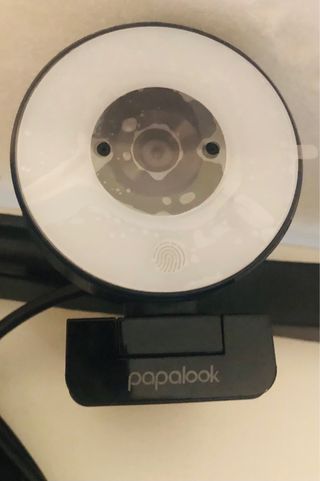 Webcam Papalook com Luz de Anel