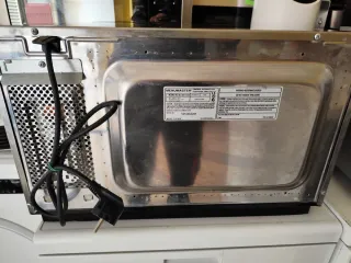 Microondas con control de potencia y tiempo