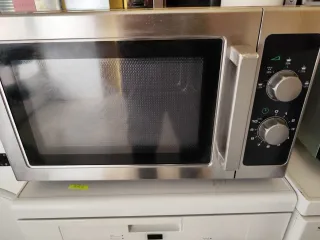 Microondas con control de potencia y tiempo
