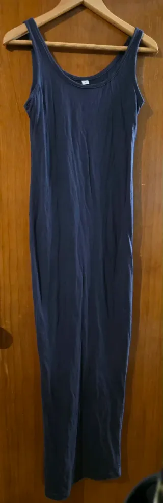Vestido de de tirantes largo hasta los pies