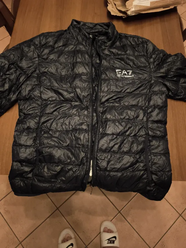 Piumino EA7 Emporio Armani Blu