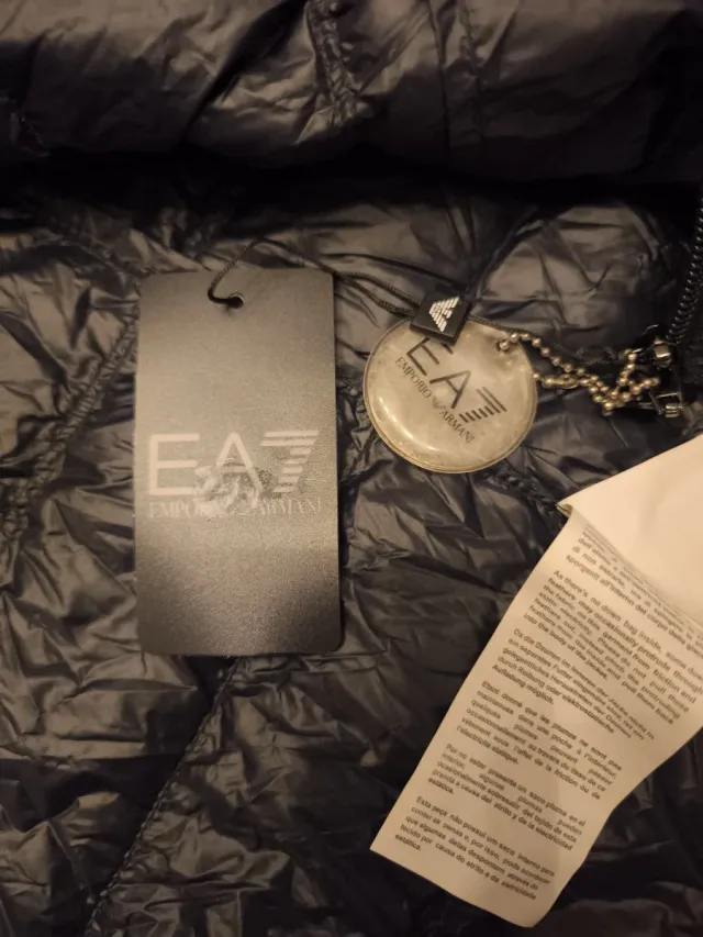 Piumino EA7 Emporio Armani Blu