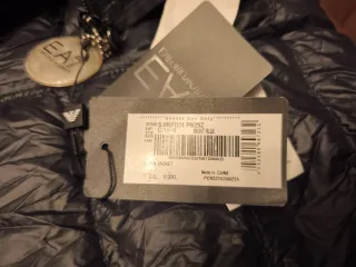 Piumino EA7 Emporio Armani Blu