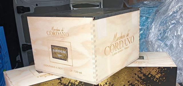 Cassa Legno Vino Marchesi de Cordano