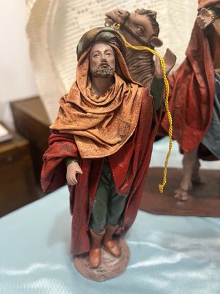 Lote 6 Figuras Reyes Magos con Camellos. Decorarte