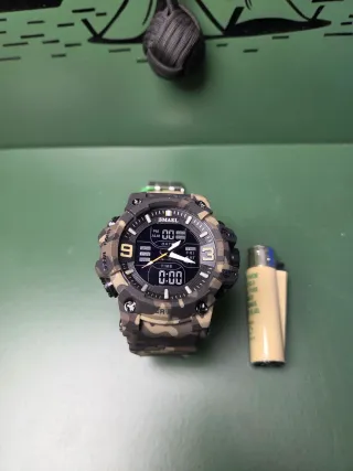 Reloj Smael Camuflaje Resistente al Agua