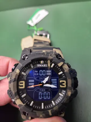 Reloj Smael Camuflaje Resistente al Agua