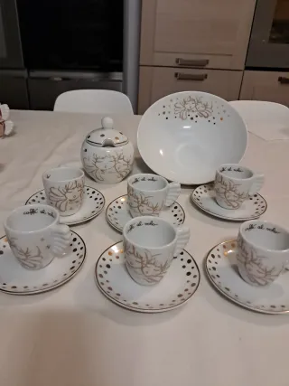 Servizio caffè Thun Angel 6 persone