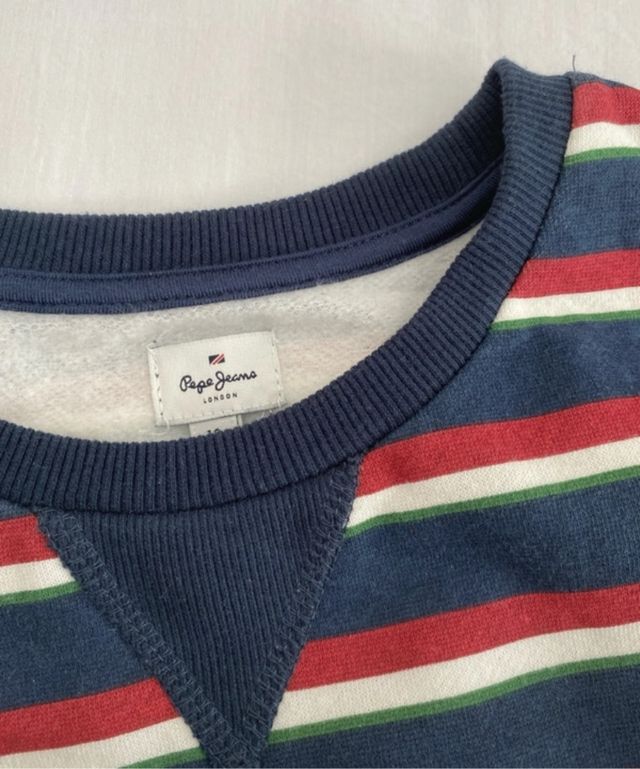 Sudadera Pepe Jeans chica rayas
