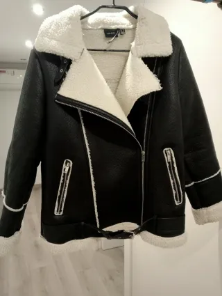 Cazadora doble faz Vero Moda Negra Talla M