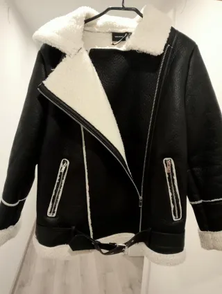 Cazadora doble faz Vero Moda Negra Talla M