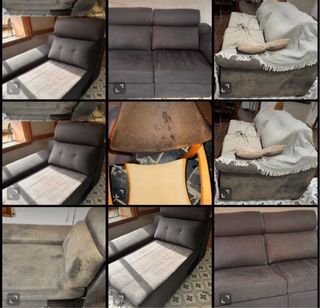 limpieza de Sofa . Alframbras tapicería en general