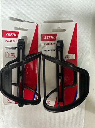 2 Portabidones Zefal Pulse S2 L/R  carbono