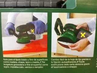 Lijadora Orbital PARKSIDE Batería