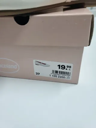 Bailarinas Graceland tipo Merceditas Beige/Blanco