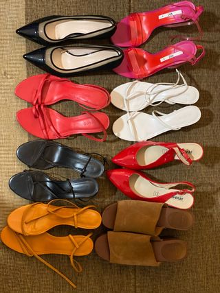 Sandalias Mango Sueco Verano Marrón