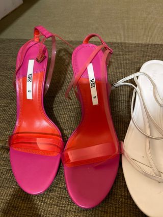 Sandalias Mango Sueco Verano Marrón