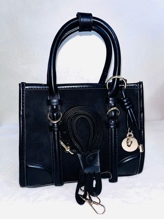 Borsa donna nera con tracolla