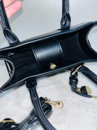 Borsa donna nera con tracolla