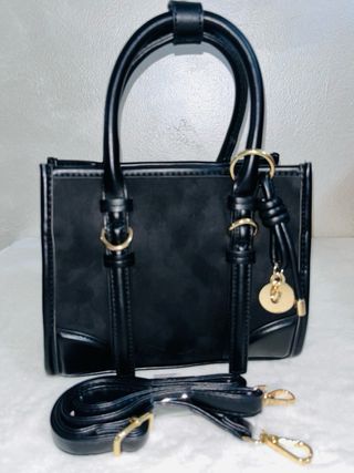Borsa donna nera con tracolla