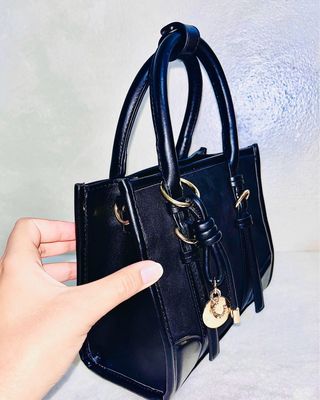 Borsa donna nera con tracolla