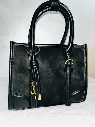 Borsa donna nera con tracolla