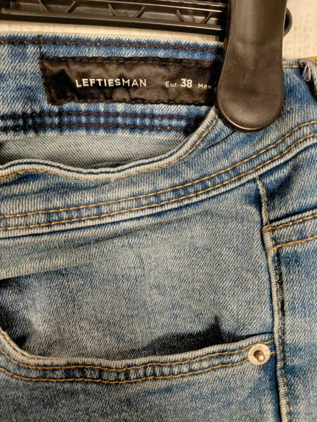 Vaqueros LEFTIESMAN Azul Talla M/38