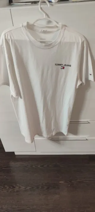 Camiseta Tommy Jeans Blanca Talla M