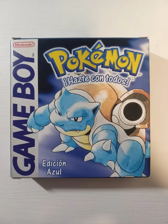 Pokemon Edición Azul Game Boy Completo todo origin