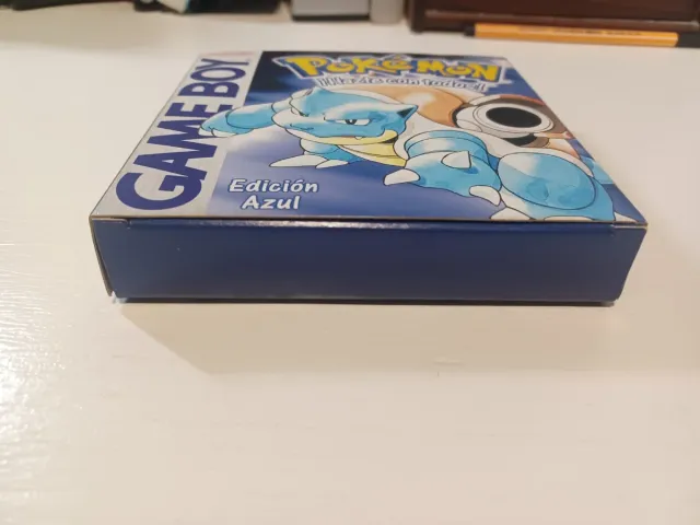 Pokemon Edición Azul Game Boy Completo todo origin