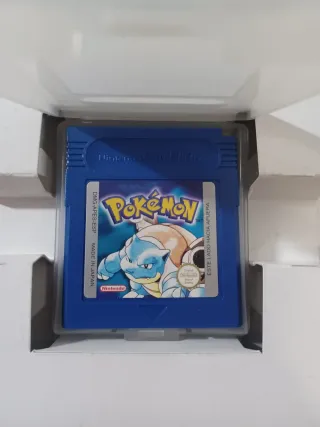 Pokemon Edición Azul Game Boy Completo todo origin