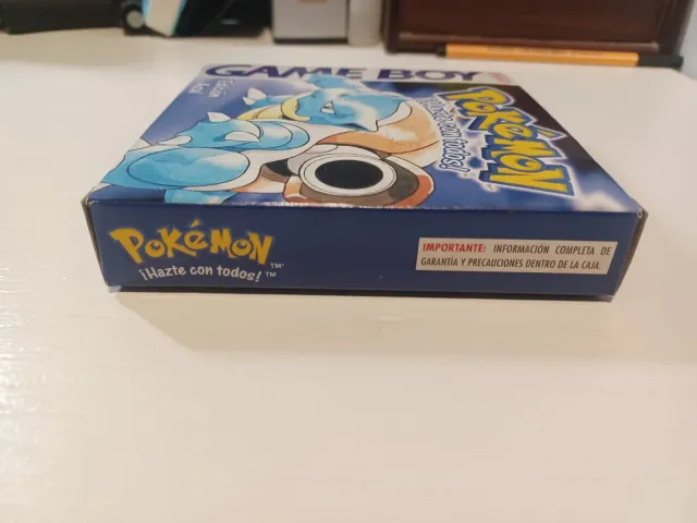 Pokemon Edición Azul Game Boy Completo todo origin