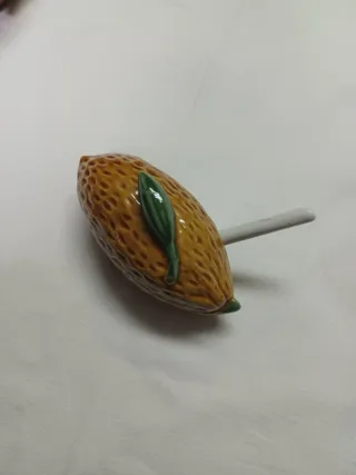 Molheira Cerâmica Laranja e Verde