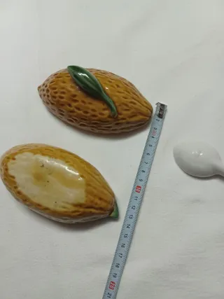 Molheira Cerâmica Laranja e Verde