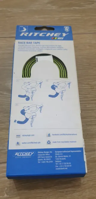 Cinta Manillar Ritchey WCS Amarillo Neón