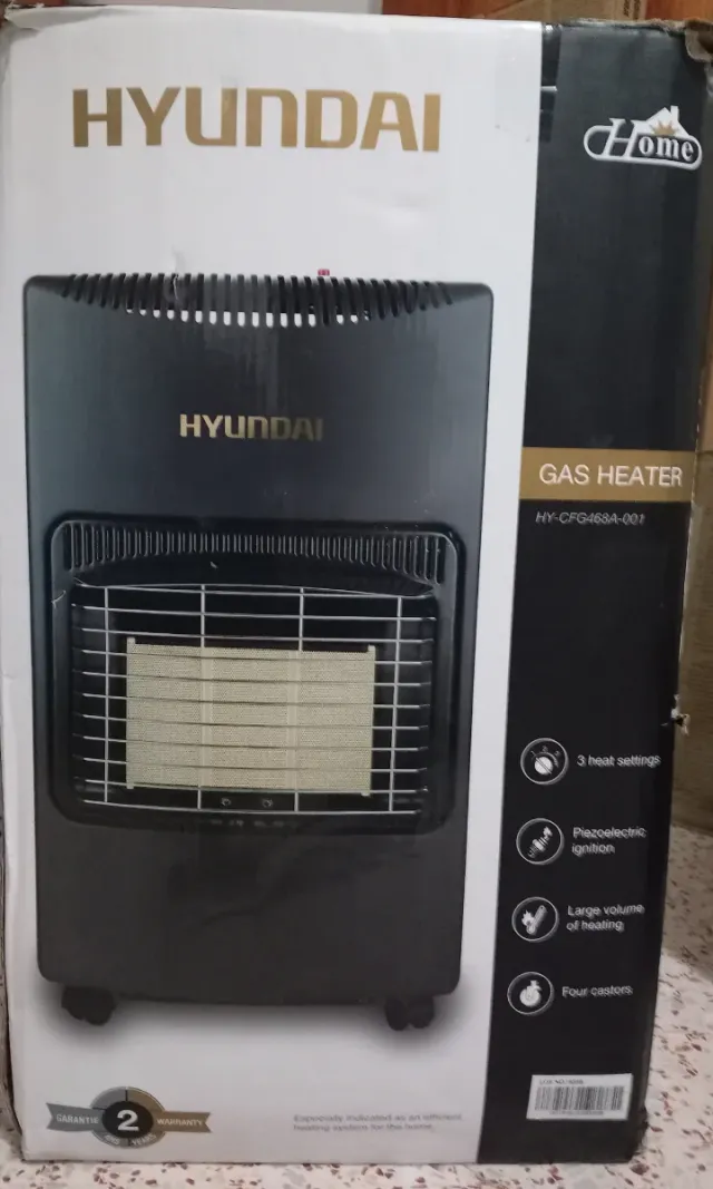 Calentador Hyundai Negro