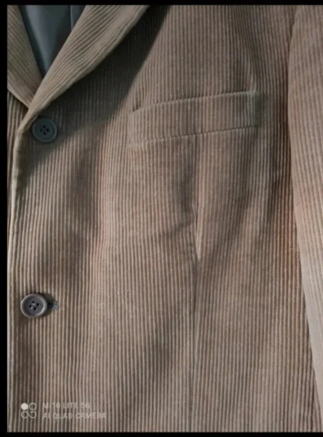 Blazer camel talla 54