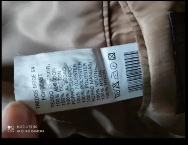 Blazer camel talla 54