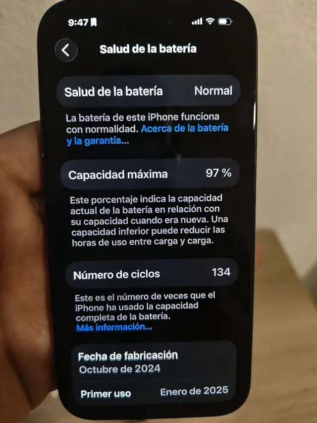 iPhone 15 128GB Negro