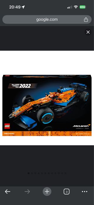 LEGO Technic McLaren Formula 1 2022