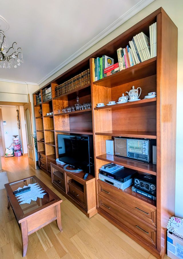Librería Roble Macizo Salón