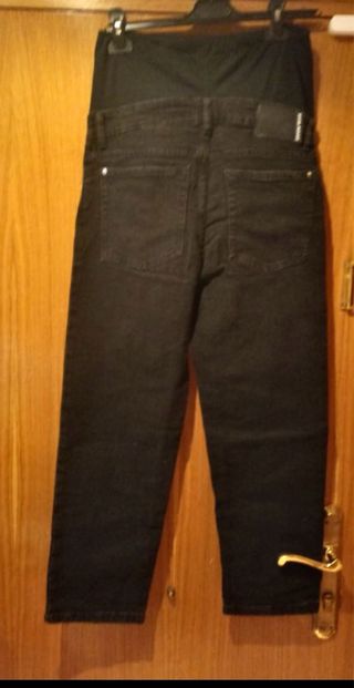 Pantalón Premamá Negro Talla S