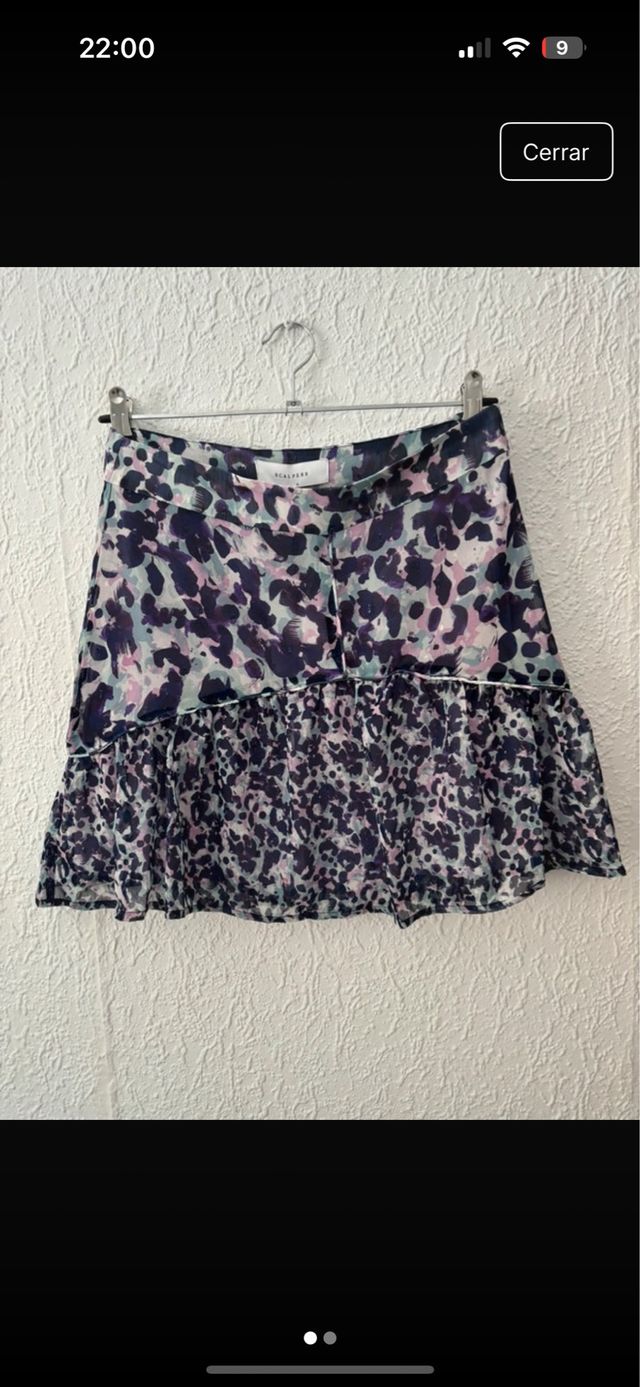 Falda Scalpers estampado floral