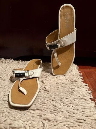Sandalias Geox Blancas