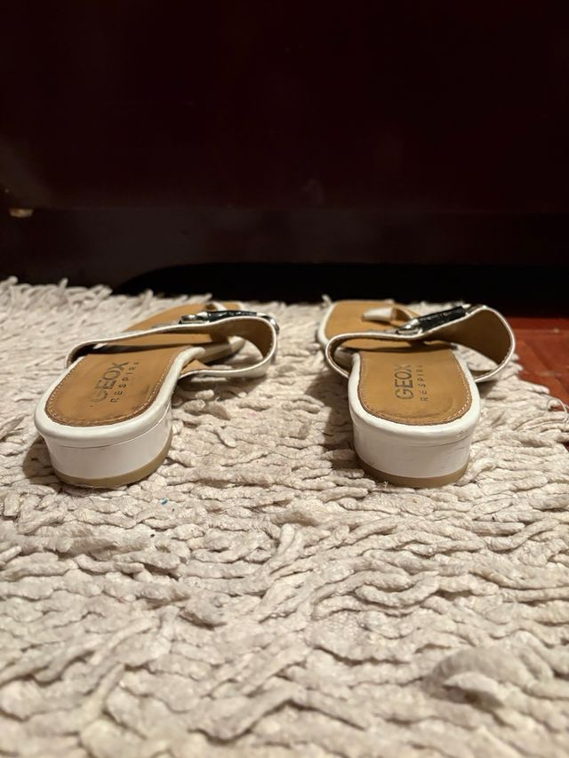 Sandalias Geox Blancas