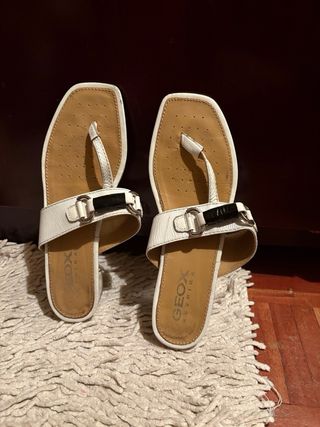 Sandalias Geox Blancas